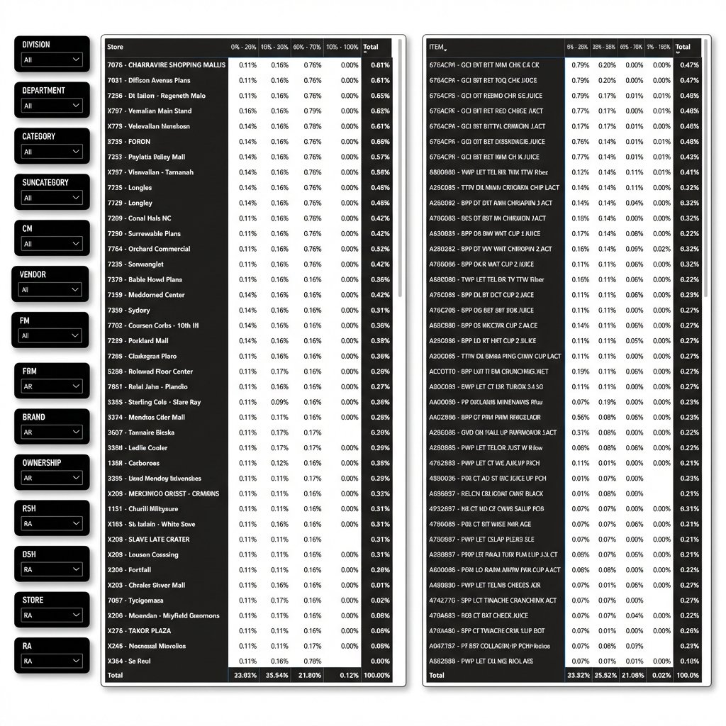 RedSticker Top 50 Dashboard